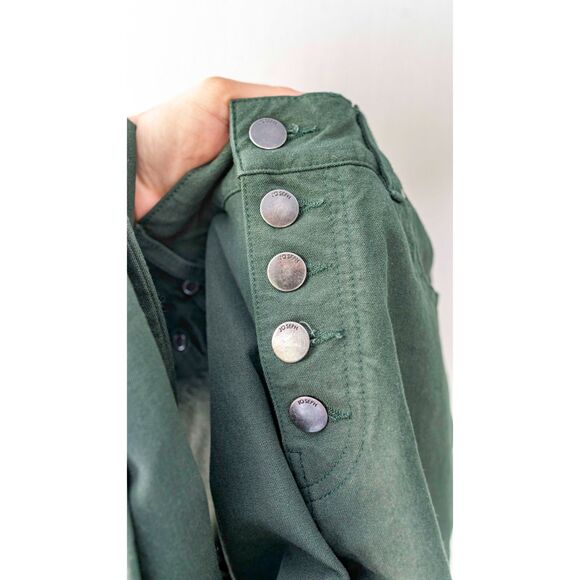 Joseph Gabardine Stretch High Rise Button Fly Straight Leg Trouser Pants Size 6 - Picture 7 of 13